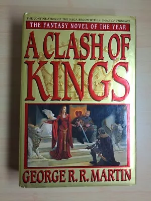 A CLASH OF KINGS George RR Martin 1st Edition Hardcover/DJ 1999  - Bantam  • $25