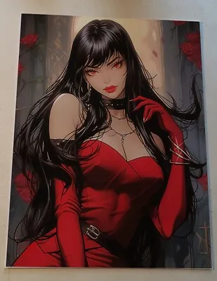 Vampirella CG Color Illustration Print Sign 8.5x11 - No. -R-5 • $15