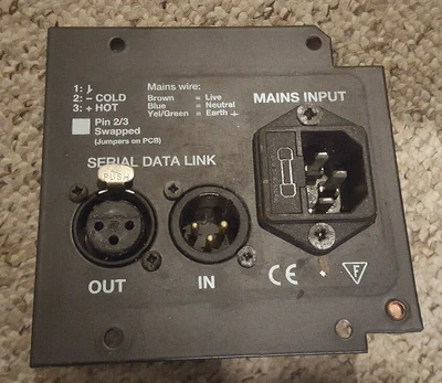 £10 • Buy Martin Mac 250/300 Power/DMX Input Panel