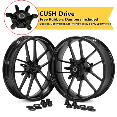 Tubeless 3.5/5.0'' Supermoto CUSH Drive Wheels For Husqvarna FE FC 125-501 14-24 • $519.99