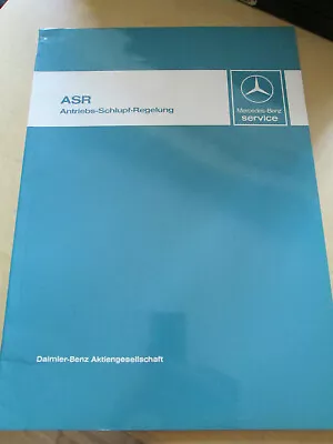 Mercedes Service Guide W 126 - Asr • $67.64