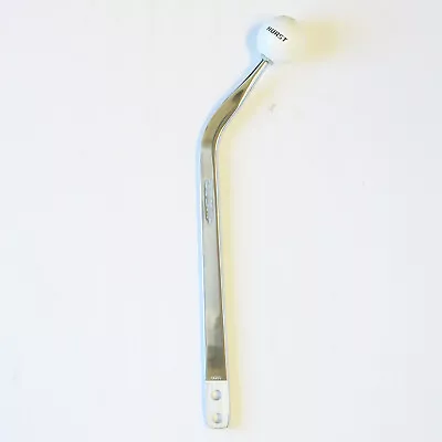 HURST Vintage 0085 5380085 Chrome Steel Stick With 4 Speed HURST Knob 5380085 • $149.99