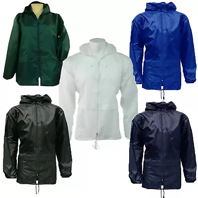 Unisex  Light Weight Shower Proof  Jacket KAGOOL-SMLXLXXL3XL4XL5XL6XL • £9.99