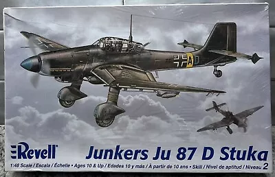 Revell Junkers Ju 87 D Stuka Aircraft 1/48 Model Kit 85-5250 NEW Sealed • $22.69