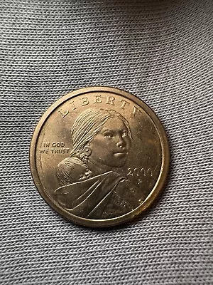 UNITED STATES OF AMERICA 2000 D ONE DOLLAR COIN USA Sacagawea • £200