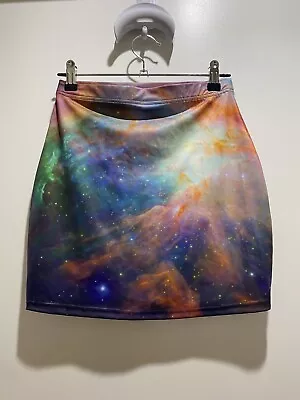 BlackMilk Galaxy Rainbow Skirt - Size Medium • $25