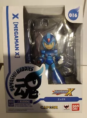 Megaman X Bandai Tamashii Buddies 4” Figure 2016 New In Box • $12