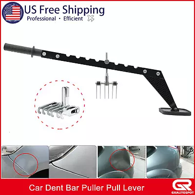 Car Dent Bar Puller Pull Lever Pulling Kit Removal Hammer Repair Auto Body Tool • $142.99