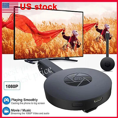 Wireless HDMI WiFi Mobile Phone Screen Projector Video Media TV Display Receiver • $14.04