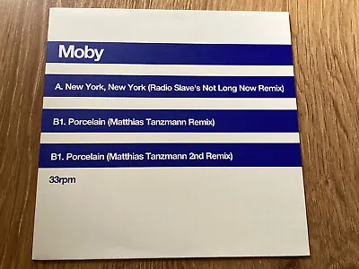 £10.99 • Buy Moby New York, New York Ltd 12  Vinyl Mute XXL12Mute371 Porcelain Debbie Harry