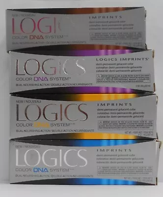 Matrix LOGICS DNA SHEER IMPRINTS  Gelucent Demi-Permanent Hair Color ~2 Fl. Oz.! • $7