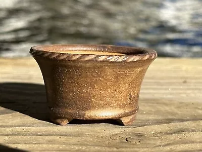 Vintage Japanese Shohin Mame Pot By AIDO  2 3/8  • $80