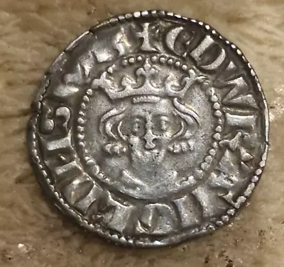 EDWARD I SILVER LONG CROSS PENNY Hammered British Coin Top Example • £115