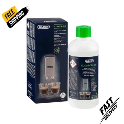 $34 • Buy De'longhi Ecodecalk Dlsc500 Natural Descaler For Coffee Machines 500ml-16.9.oz.