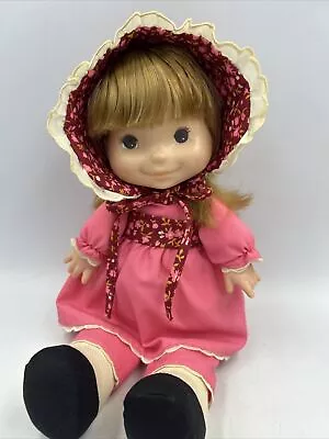 1973- Fisher Price Lapsitter Natalie Doll Excellent Condition Tag Full Color • $46