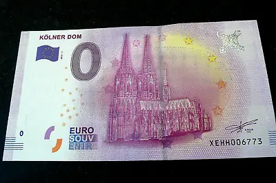 £5.12 • Buy Cologne Dom Cologne 0 Euro Souvenir Banknote Cologne Bill Cathedral Bill!!