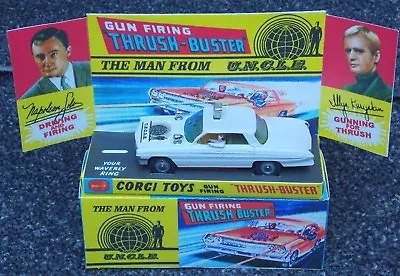 Corgi 497 Man From Uncle Oldmobile Fully Restored With Reproduction Box.. • $69.47