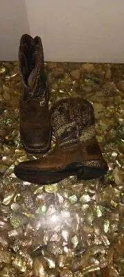 Durango Toddler Kids 8  Western Boot Camo Size 8 Western Wear Cowboy Boots  • $14.75