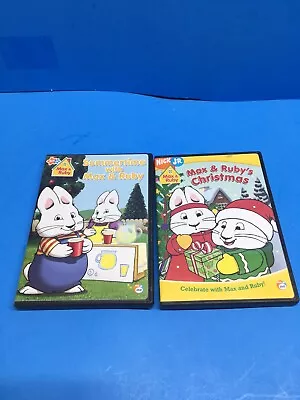 Nick Jr.  Max & Ruby (2) DVD Lot - Summertime With M&R And M&R Christmas • $5