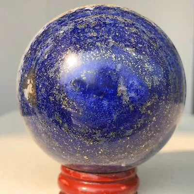 295g Natural Lapis Lazuli Quartz Crystal Sphere Mineral Specimen Healing R12 • $0.99