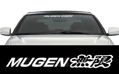 Mugen Power Stickers For Honda Acura JDM Windshield Banner • $13.99
