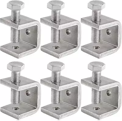 Foxwake Mini C Clamps Stainless Steel 0.83 Inch For Working Heavy Duty Small U • $24.99