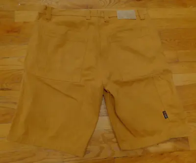 30 Degrees Below GOLD COLOR Denim Carpenter SHORTS MEN'S SZ 40 (42 X 12 ACTUAL) • $5