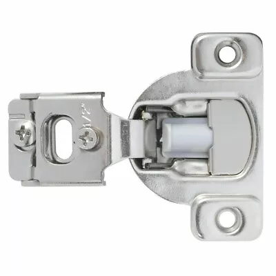 Soft-Closing Compact Concealed 1/2  Overlay 105° Hinge Kitchen Cabinet Hardware  • $73.78