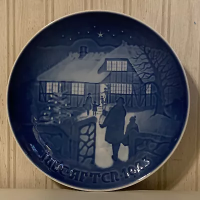 Vintage 1973 B & G Denmark Country Christmas Limited Edition Collector’s Plate • $6.95