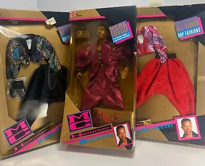 Mattel MC Hammer 1991 Action Figure Doll And Accessories Lot ALL NIB • $39.99