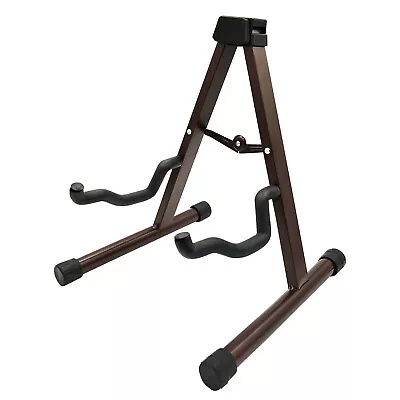 5Core A-Frame Electric Acoustic And Bass Adjustable Height Floor Guitar Stands🟤 • $17.50