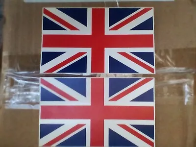 £1.69 • Buy 2 X  England Union Jack Great Britain Car Van Caravan Bike Window Vinyl Stickers