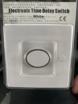 £15 • Buy Electronic Time Delay Light Switch Oval Switch - 12 Seconds To 12 Minutes