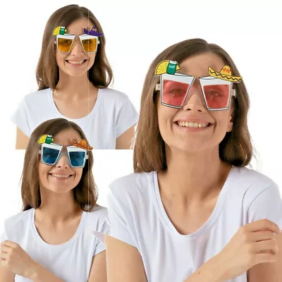 Mexican Sunglasses BBQ Party Fancy Dress Costume Sombrero Glasses Funny Novelty • £3.49