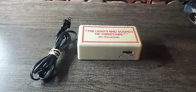 MR CHRISTMAS The Lights And Sounds Of Christmas Musical Power Cord WORKS TESTED • $29.95