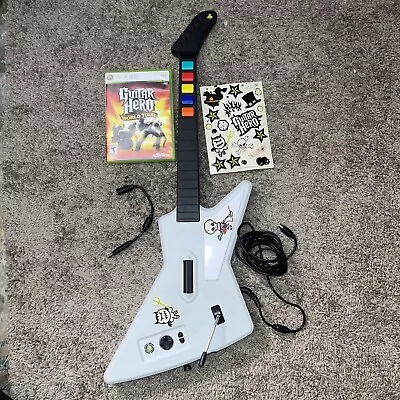 Xbox 360 Guitar Hero Xplorer  Red Octane Explorer 95065 Tested Working With USB • $99