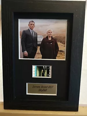 Skyfall Bond 007 6  X 4  Genuine 35mm Film Cell Display Framed Or Unframed • £15