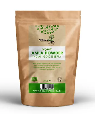 £4.99 • Buy Organic Amla Powder - Indian Gooseberry | Hairloss | Hair Growth | Anti Dandruff