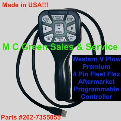 $270 • Buy Premium Western V 4 Pin Snow Plow Programmable Controller Mvp Fleet Flex 96500