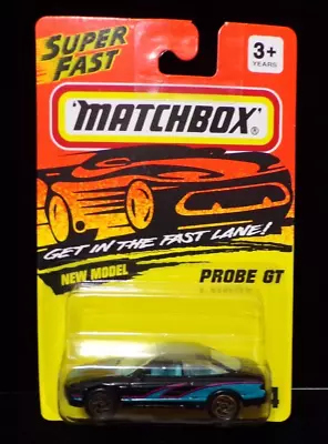 1993 Matchbox Super Fast New Model #44 FORD PROBE GT #MB250 - Thailand - Mint • $8.95