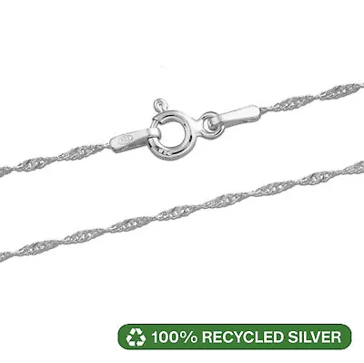 Sterling Silver .925 Womens TWISTED CURB Necklace Chain 16 /18 /20 /22  • £6.24