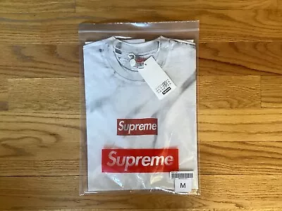 NEW Supreme MM6 Maison Margiela Box Logo Tee T-Shirt White Size Medium IN HAND • $199.98