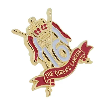 16th/5th The Queen's Royal Lancers Lapel Pin Badge • £9.95