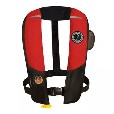 Mustang Pilot 38 Inflatable PFD - Red/Black - Manual MD3181-123-0-202 UPC 062... • $214.99