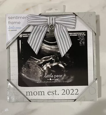 Pearhead Sonogram Ultrasound Photo Frame Gift For New Mom 2022 Baby Shower Gift • $5