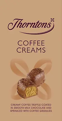 Thorntons Coffee Creams Milk Chocolate Bag 105g • £10.87