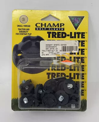 Champ Tred-Lite Soft Plastic Golf Cleats (22 Pack) Small Thread W/Key Wrench VTG • $15.29