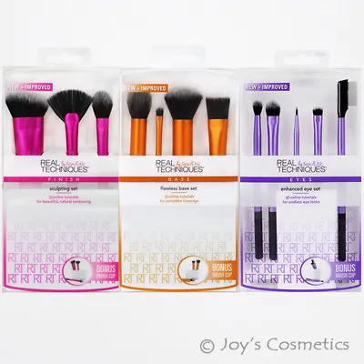 1 REAL TECHNIQUES Makeup Brush Set  Pick Your 1 Type  Joy's Cosmetics • $29.28