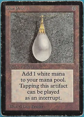 Mox Pearl Beta HEAVILY PLD (Reserved List Power 9 Magic Card) (316583) ABUGames • $5753.99