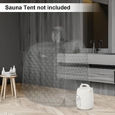 Portable Sauna Steamer Generator Home Shower Salon Spa Steam Pot 1.5L 900W 110V • $39.90